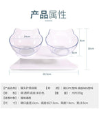 Raised Cat-Ear Pet Bowl – Single & Double Options
