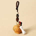 Carved Wooden Dog Charm – Design Options