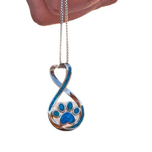 Paw Print Necklace & Earrings – Individual or Set