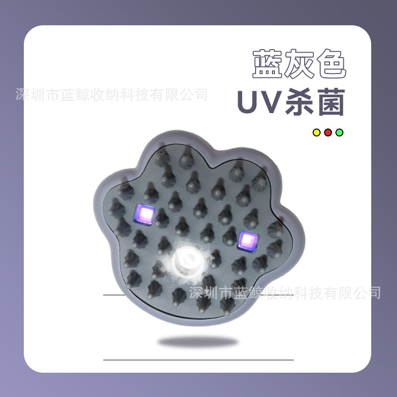 Paw-Shaped Spray Grooming Brush – Basic & Upgraded Options