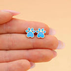 Paw Print Necklace & Earrings – Individual or Set