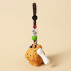 Carved Wooden Dog Charm – Design Options