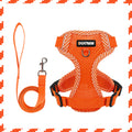 Adjustable Mesh Dog Harness with Reflective Strips