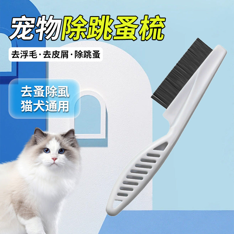 Pet Flea & Grooming Comb for Cats & Dogs