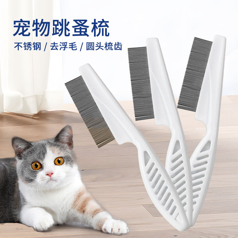 Pet Flea & Grooming Comb for Cats & Dogs
