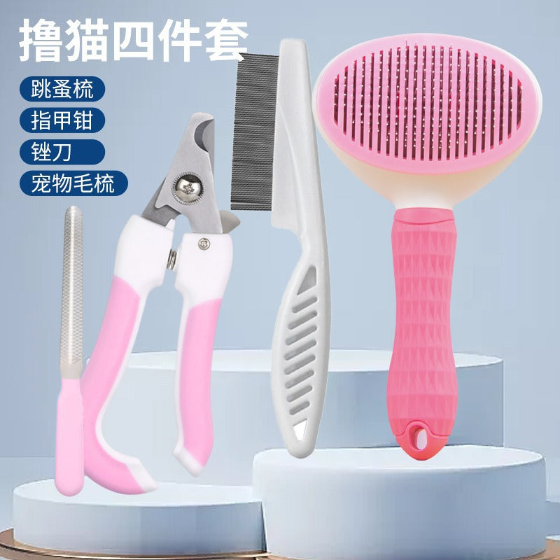 Pet Flea & Grooming Comb for Cats & Dogs