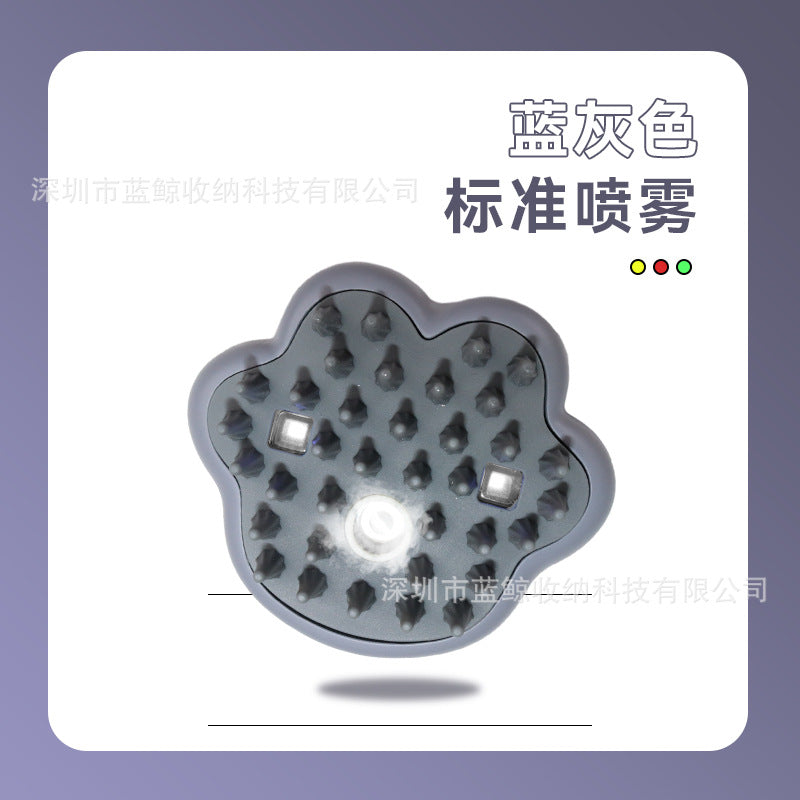 Paw-Shaped Spray Grooming Brush – Basic & Upgraded Options