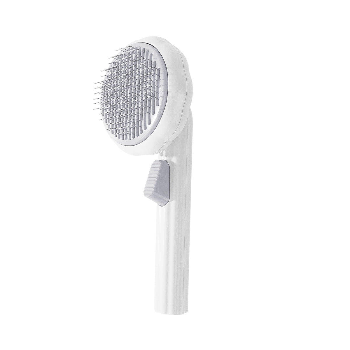 Pumpkin Cat Grooming Brush with Hair-Release Button