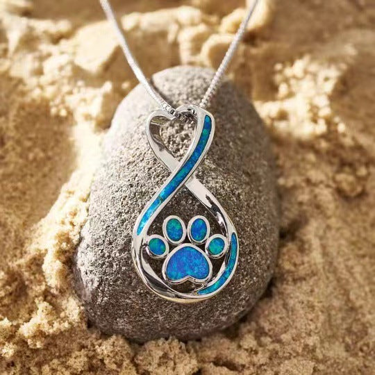 Paw Print Necklace & Earrings – Individual or Set