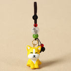 Carved Wooden Dog Charm – Design Options