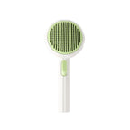 Pumpkin Cat Grooming Brush with Hair-Release Button