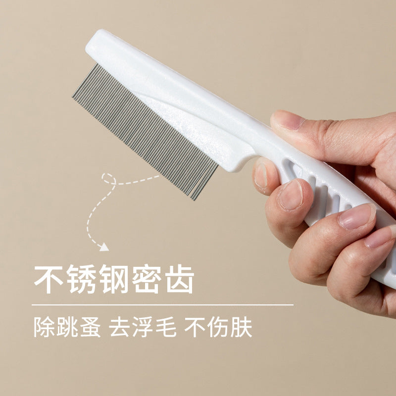 Pet Flea & Grooming Comb for Cats & Dogs